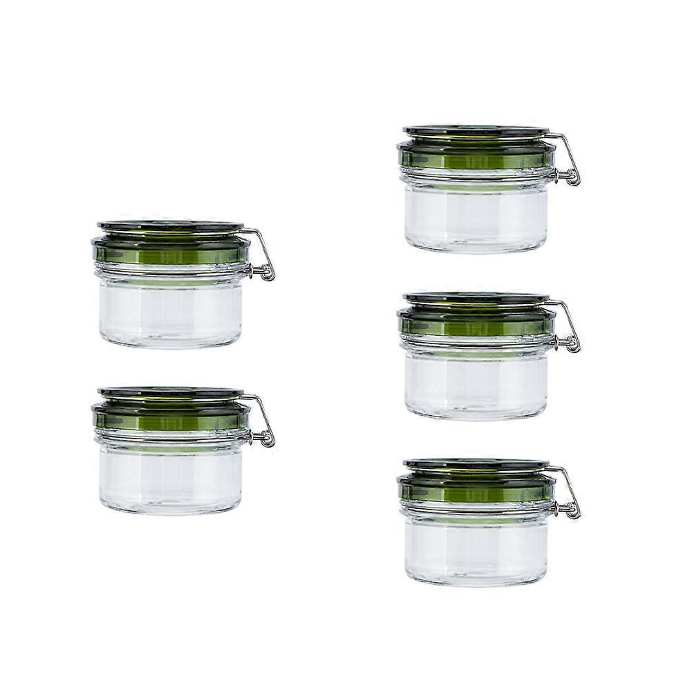 Empty Cream Jar for Storage Use 10Pcs Transparent Cosmetic Sample Bottle