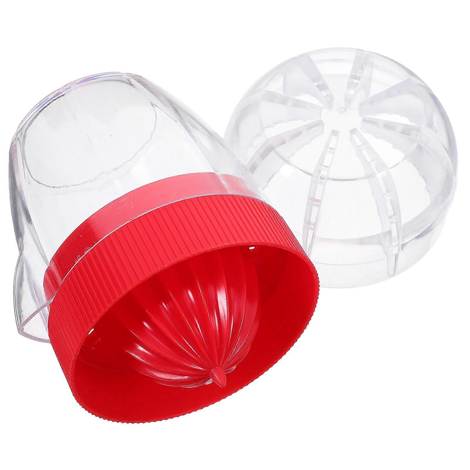 Manual Mini Juicer Small Lemon Hand Squeezer Red 1Pack Juice Extraction For Users Who Need Healthy Drinks At Home