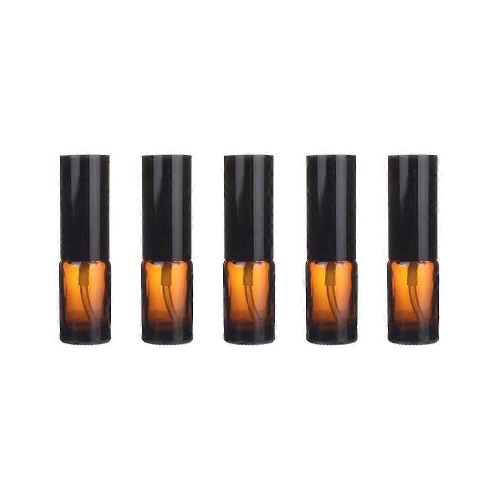 Durable Essential Oil Spray Bottle Glass for Storage Use 5Pcs