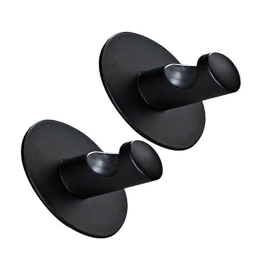 Nail-Free Hooks Aluminum for Home 2Pcs Multipurpose Wall Hooks