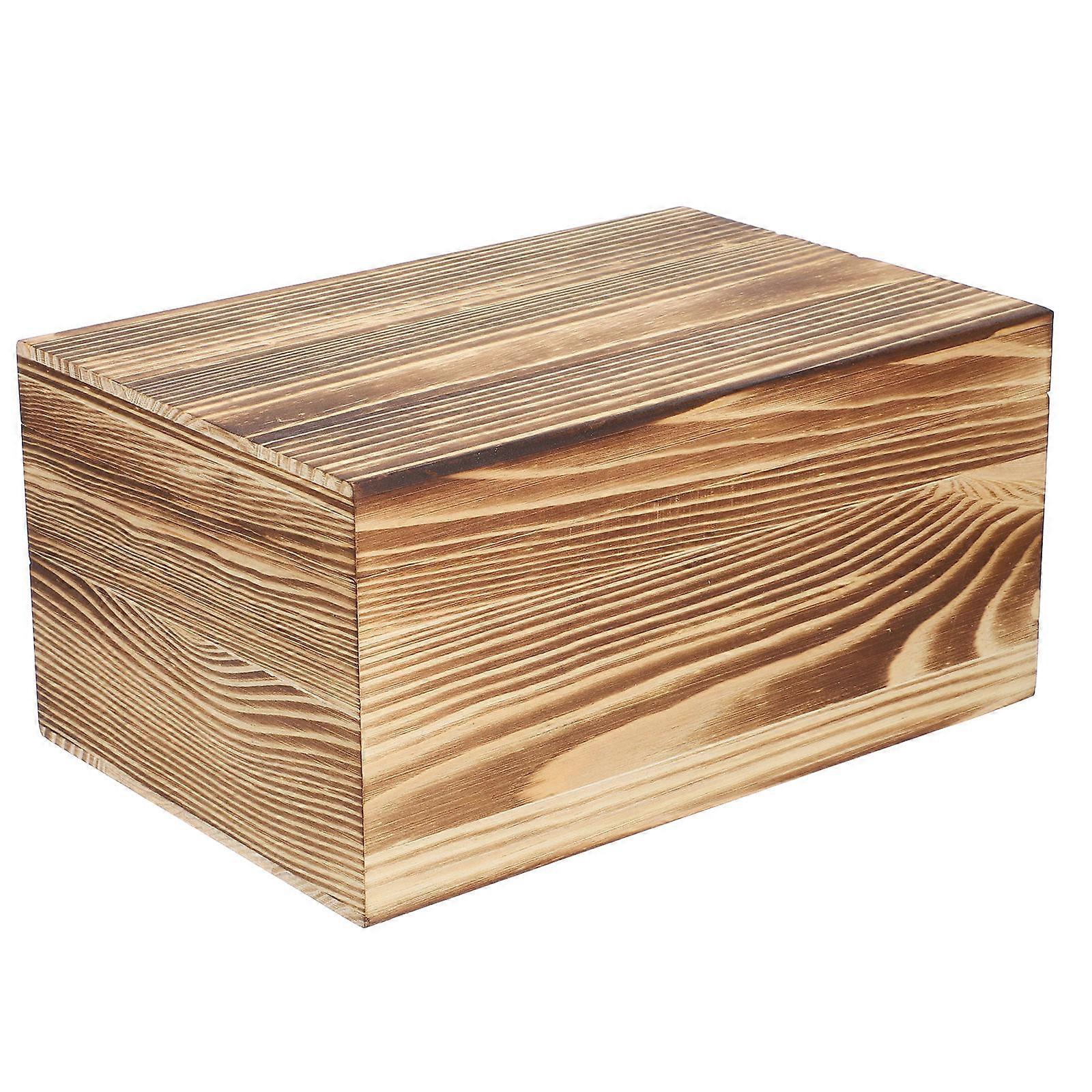 Wooden Gift Box for Multi-Use Tea Leaf Case with 4Pcs Set