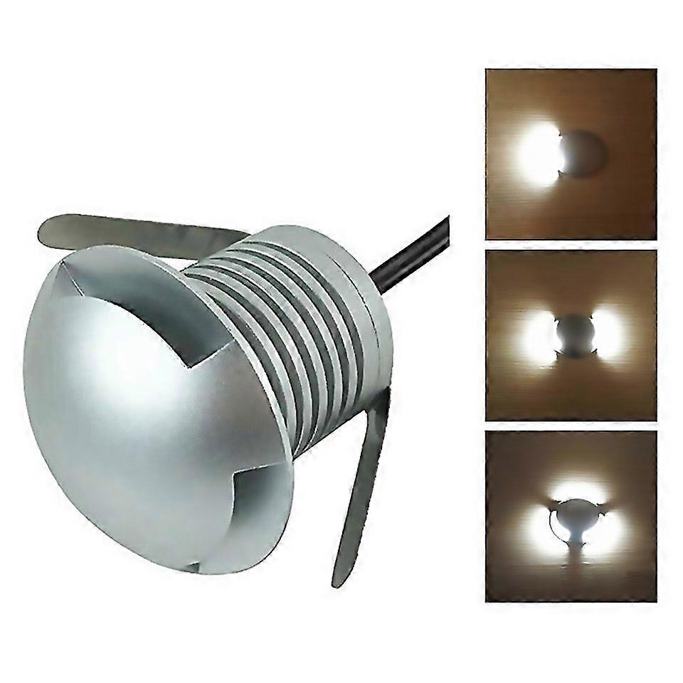 For 3w Led Embedded Polarized Buried Lamp Ip67 Waterproof Turtle Shell Lamp Outdoor Garden Lawn Lamp