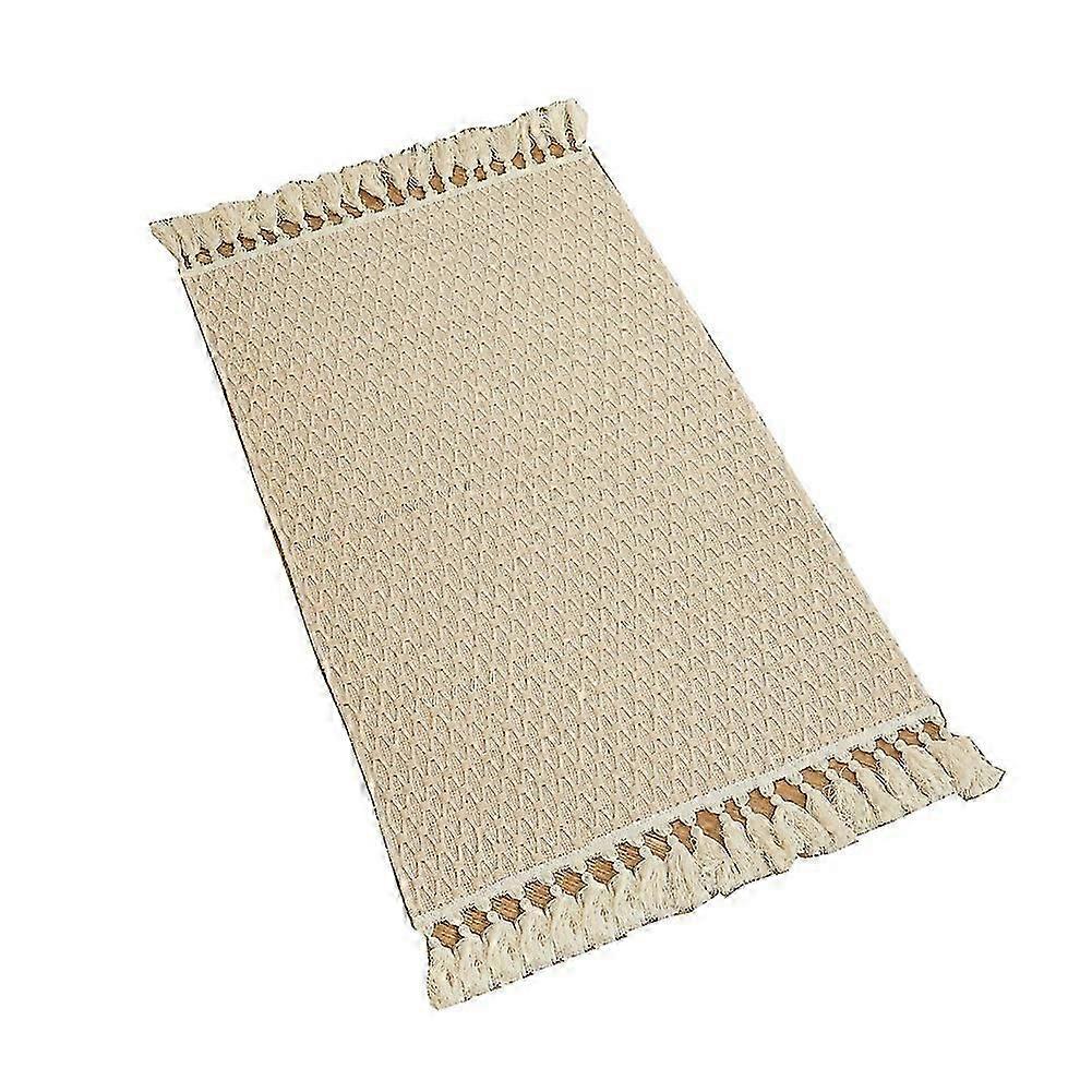 Thin Fabric Can Be Machine Washed. Cotton Bedside Blanket apricot