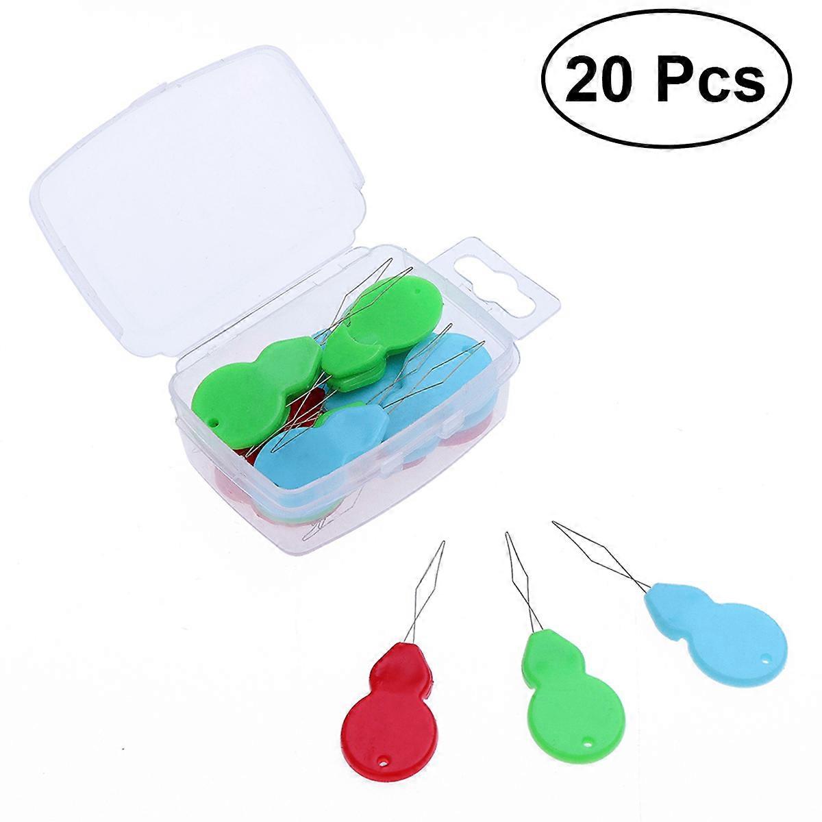Sewing Needle Threader Plastic Needle Threader for Craft 20Pcs Included