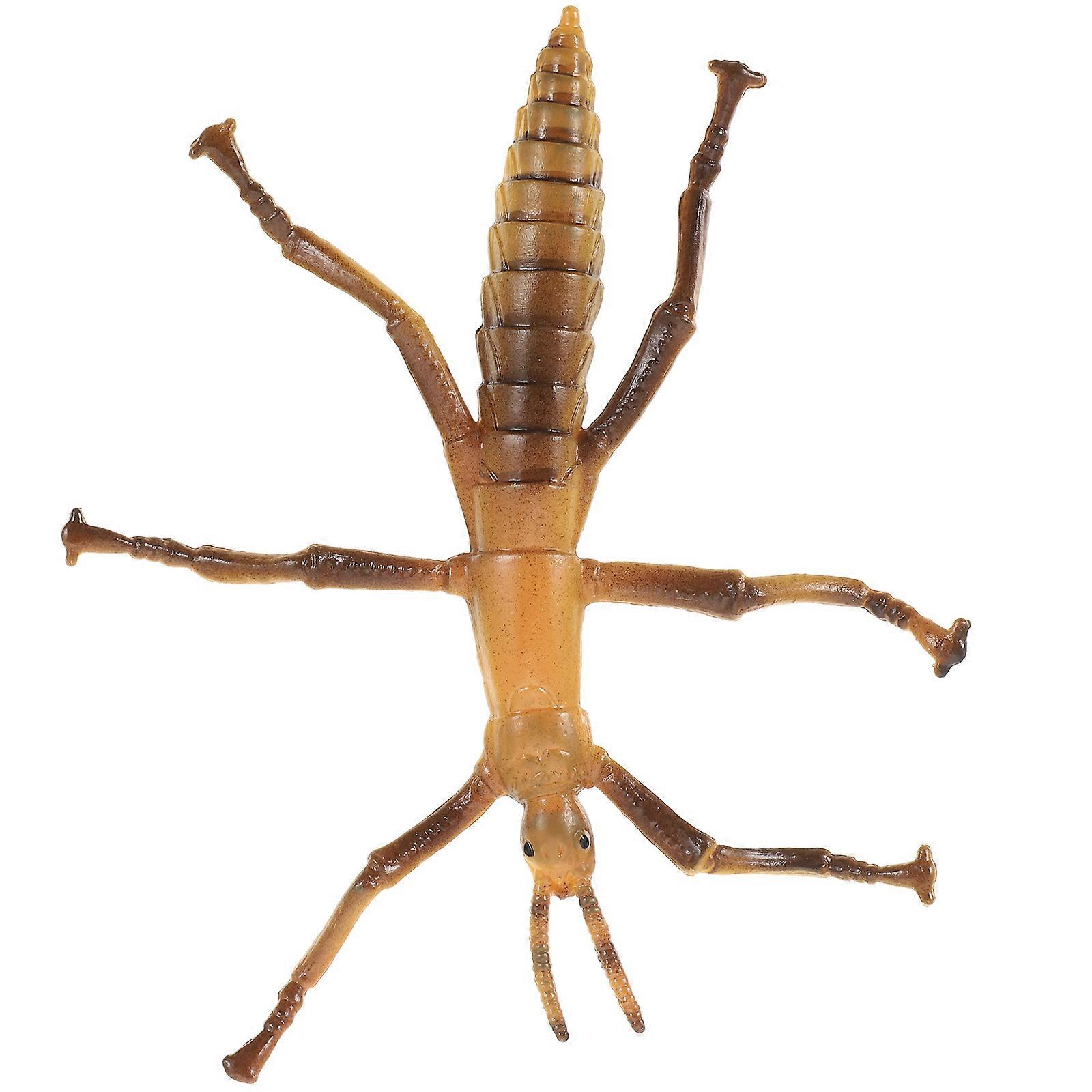 Funny Plastic Stick Insect Toy Learning Model for Children 3Pcs