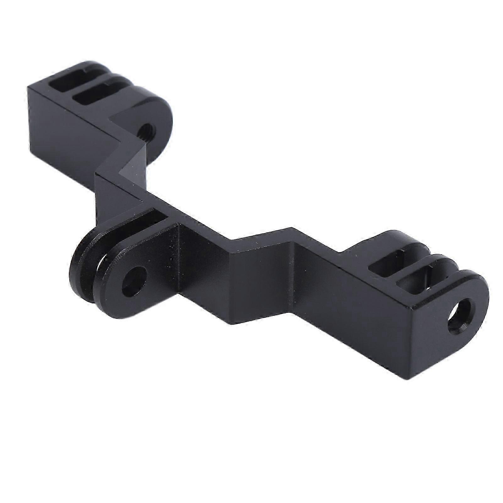 25-26 Dual Twin Head Motion Camera Mount Adapter Double Stand Adapter Bracket Aluminum Alloy for GoPro