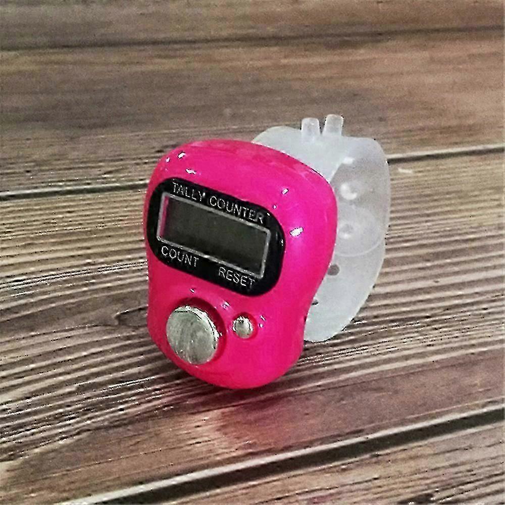 Electronic Digital Finger Ring Tally Counter Hand Held Knitting Row Counter Clicker NEW Mini Point Marker Counter LCD 26s