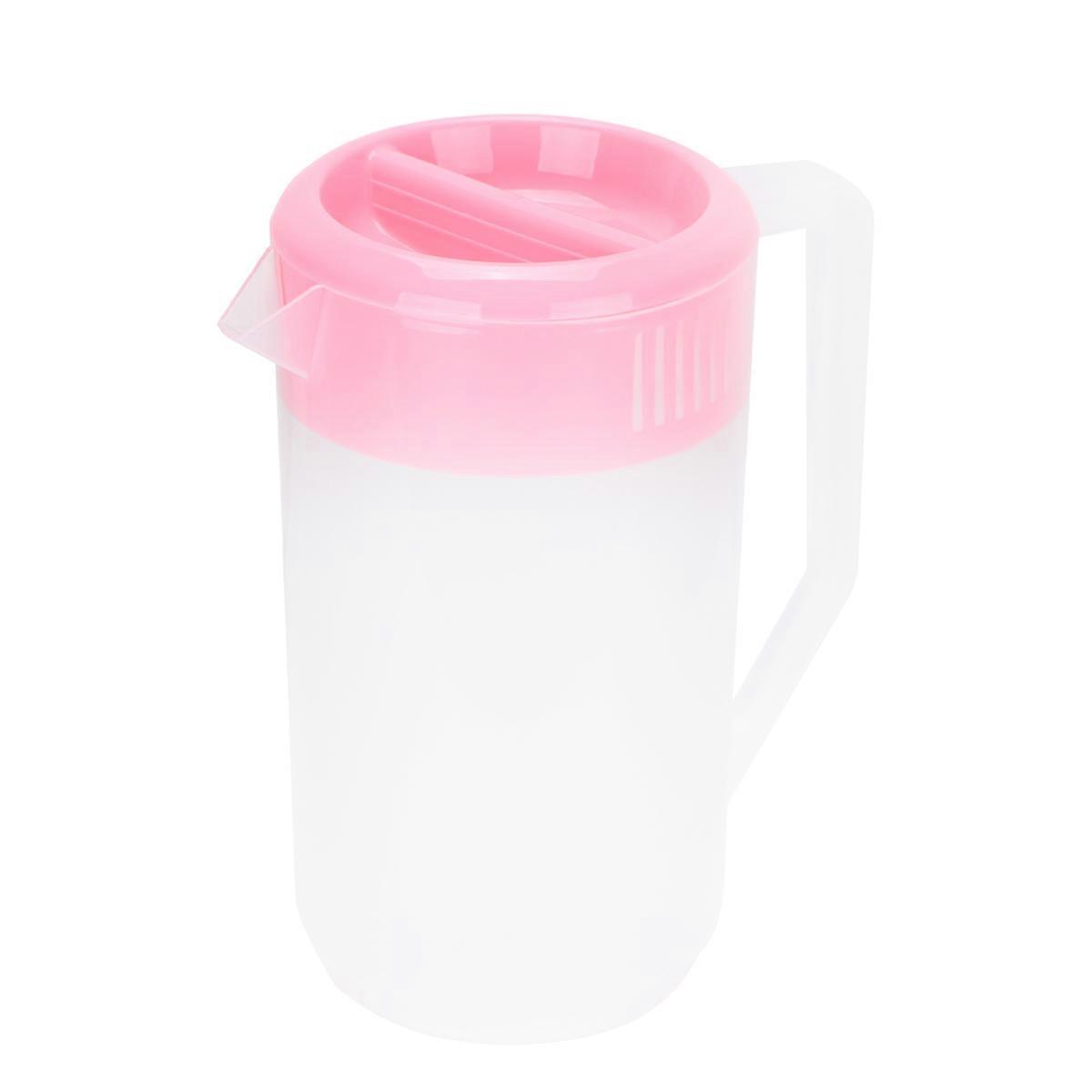 Large Capacity Cold Water Pot 4000ml Lightweight Storage Container Simple Design for Dinner Parties 1Pcs