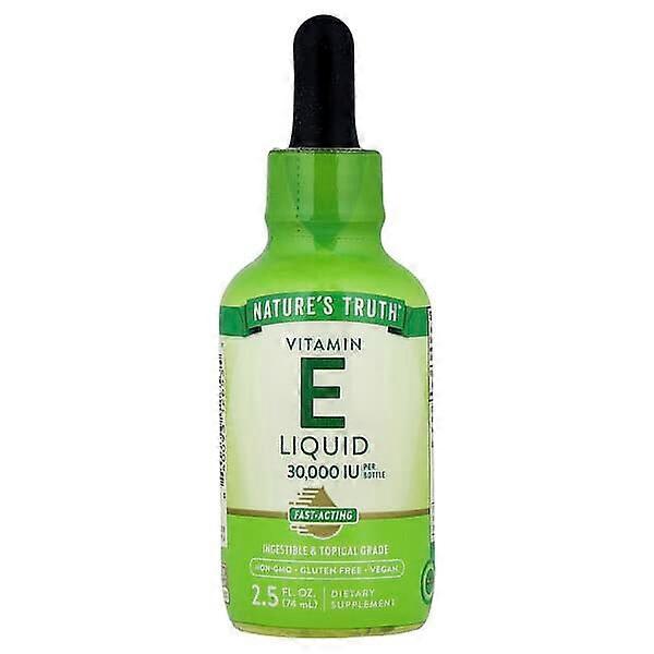 Nature's Truth, Vitamin E Liquid, 2.5 fl oz (74 ml)