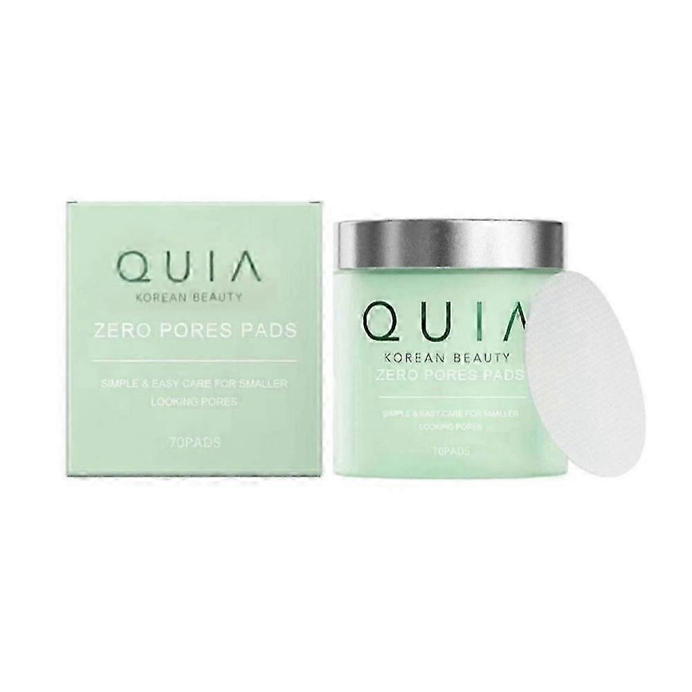 Quia Zero Pore Pads Trgets Large Pores And Uneven Tone Korean Skincare 70pcs