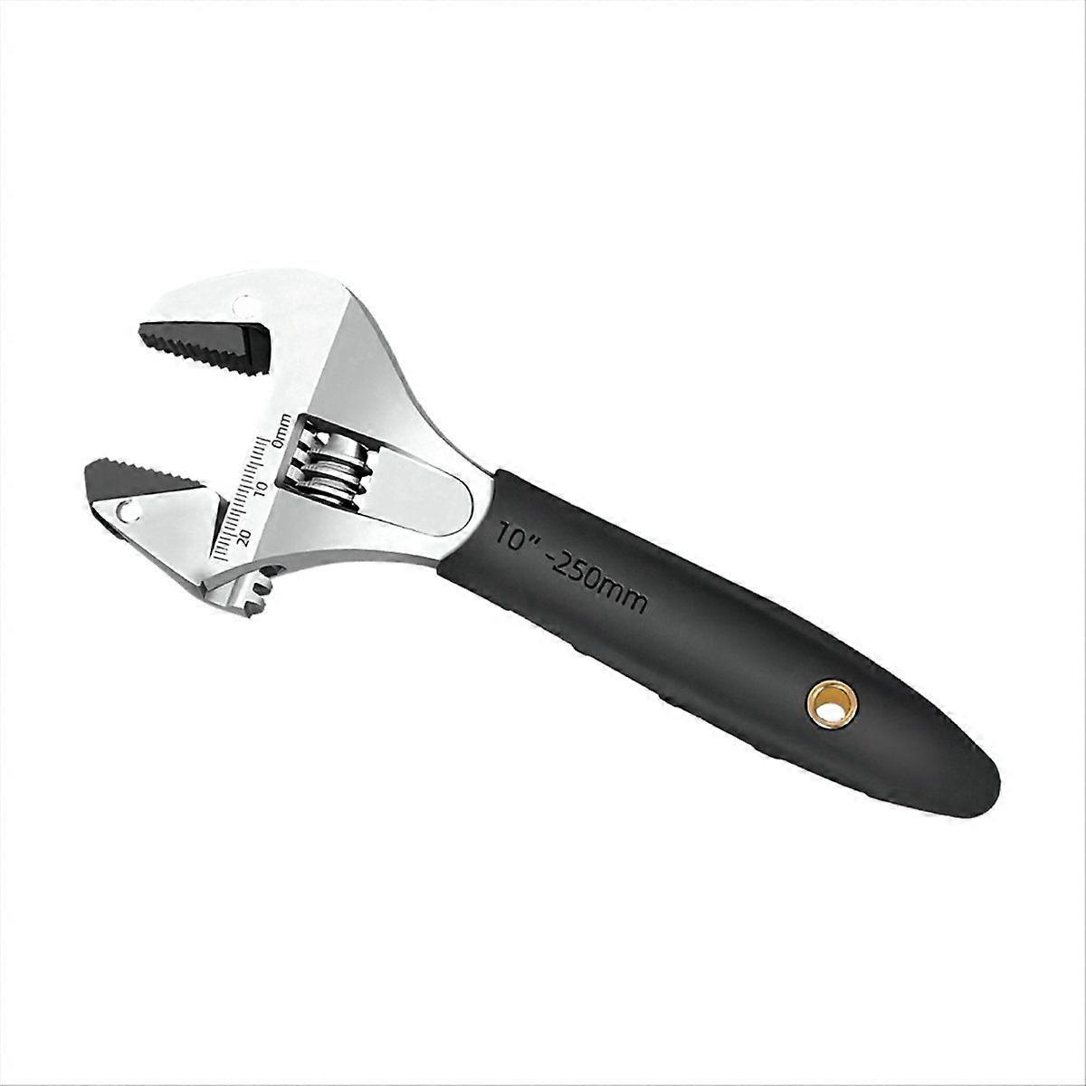 Ratchet Adjustable Wrench Self-Tightening Adjustable Wrench 10 Inches