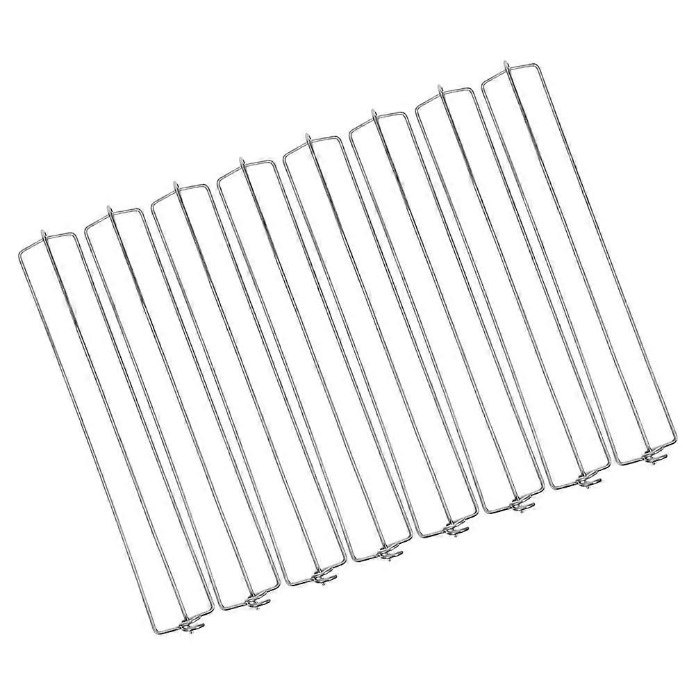 Chicken Wing Bbq Fork for Grilling 8Pcs Stainless Rails