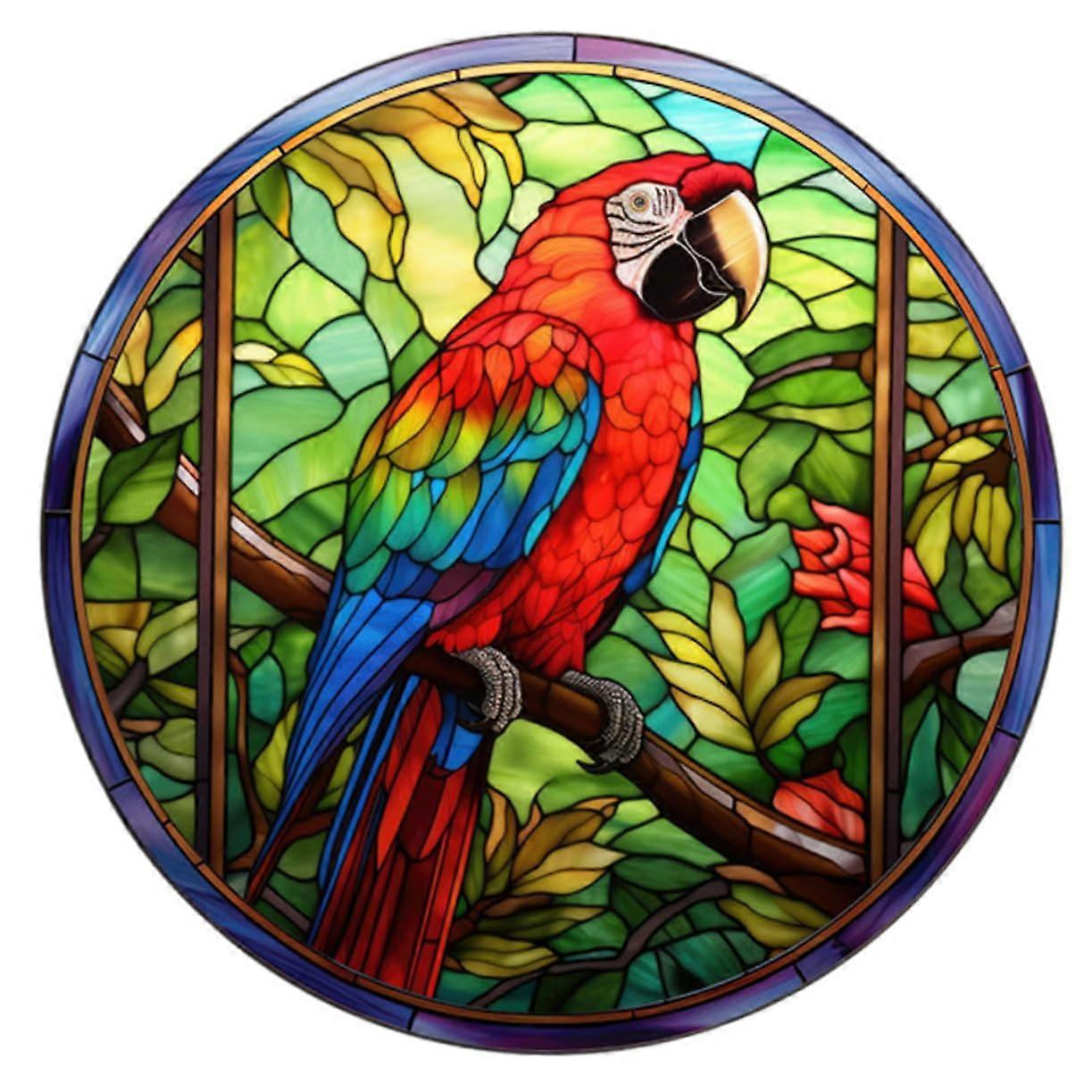 Colorful Hummingbird Butterfly AntiCollision Window Clings PVC Static Glass Decals Removable and Reusable Bird Protection