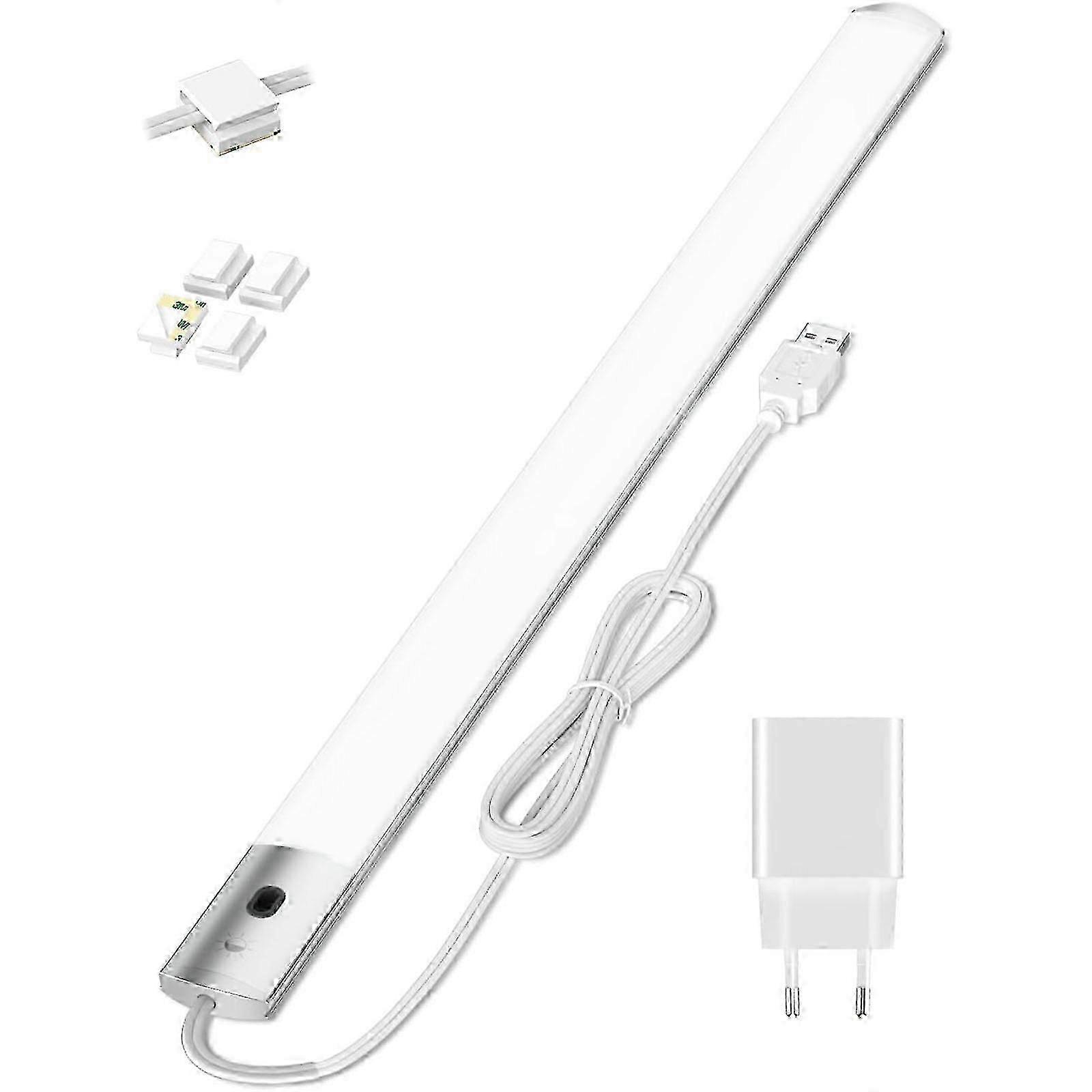 New & Improved: Ultra-Slim USB LED Cabinet Light with Quick Control for 25-26 Seconds Response Time