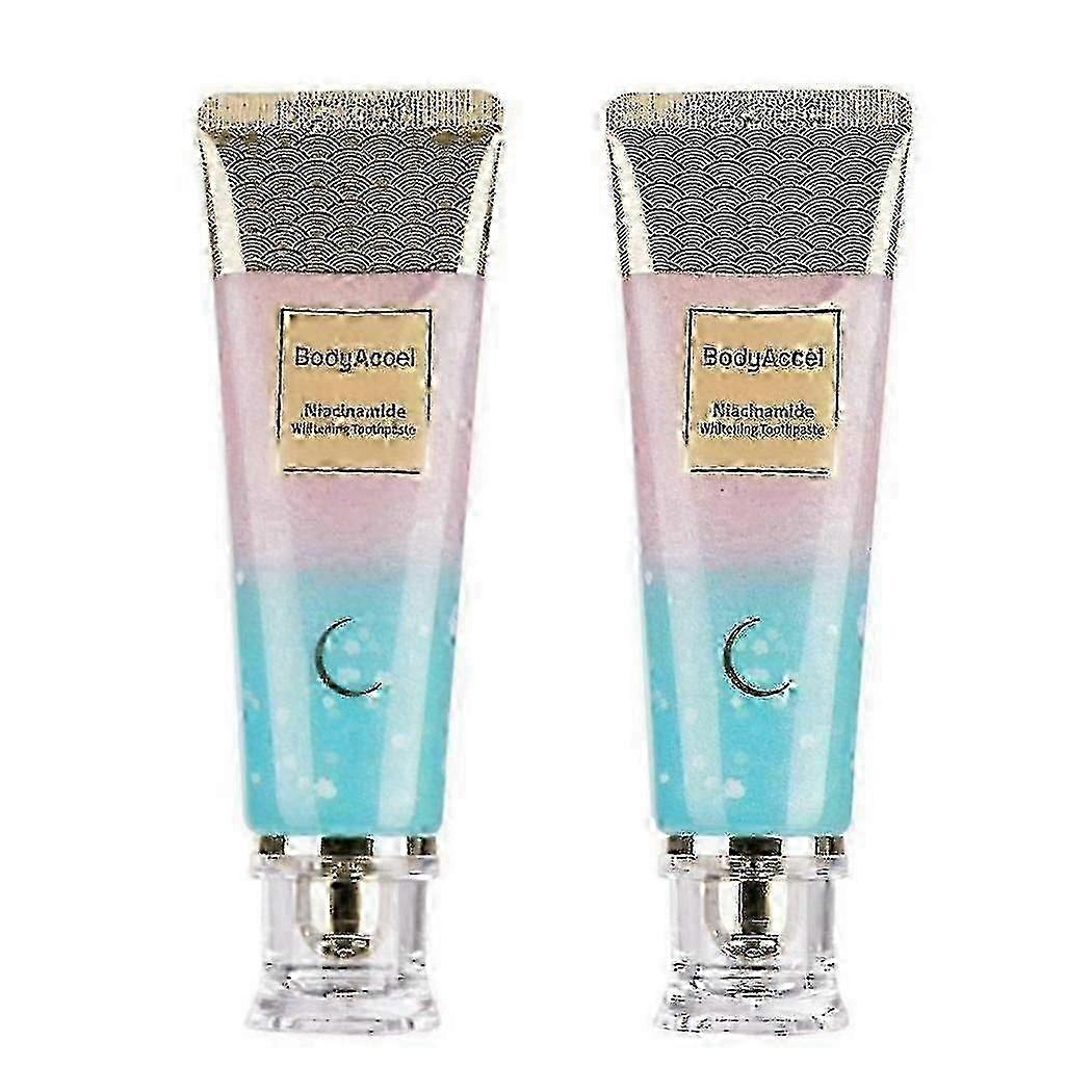 New BodyAccel Niacinamide Whitening Toothpaste 2025 - Enhanced with Niacinamide for Enhanced Dental Brightness