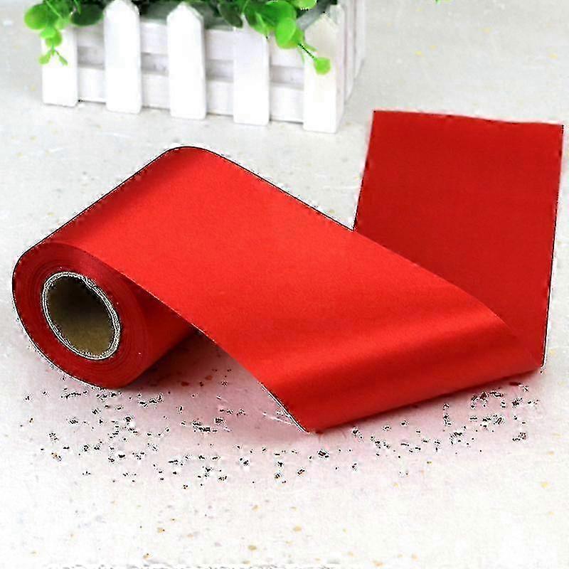Red Ribbon For Gift Wrapping(10cm 20m)