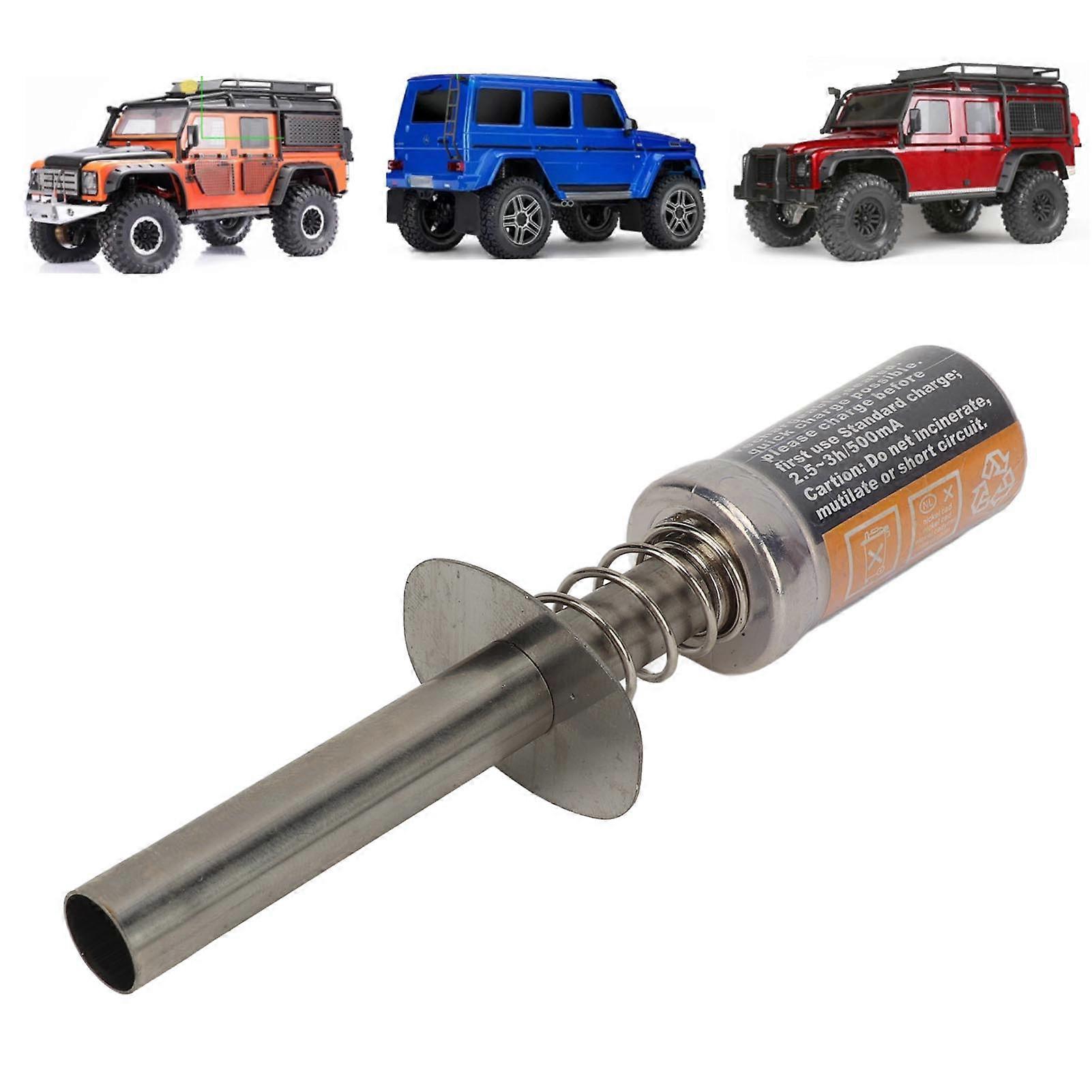 RCメタノールカーイグナイター1.2V 1800mAhバッテリー、充電器グロープラグ付きバッテリー、RedCat 1/8 1/10 RCカーUSプラグ100-240V用HSP用イグナイター