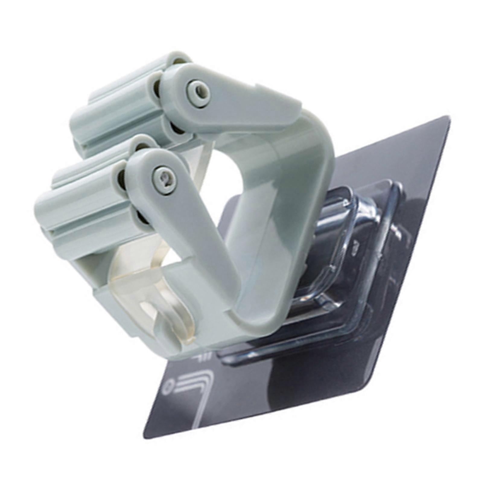 ABS Drill Free Mop Broom Organizer Non Marking for Home Storage