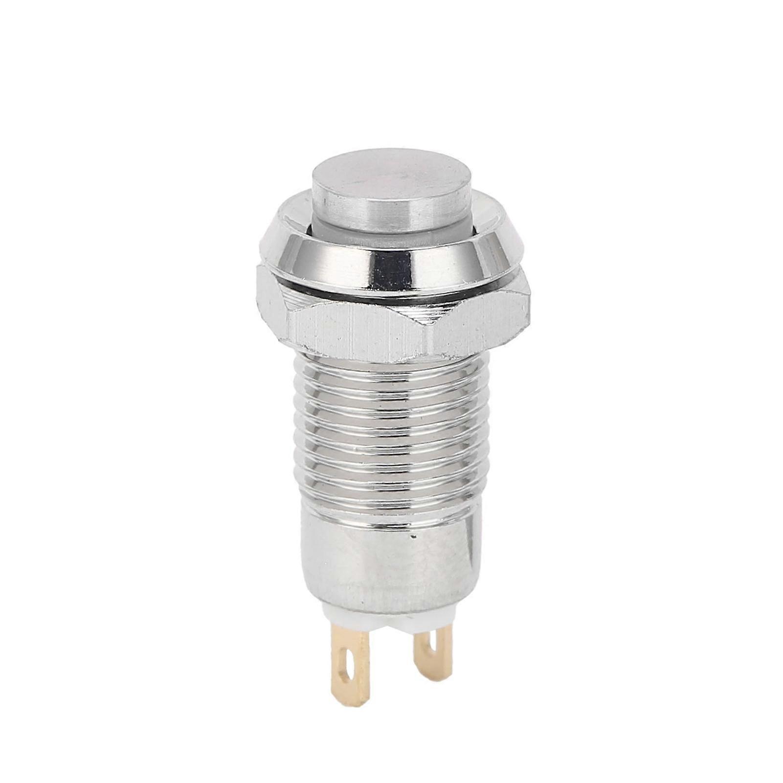 8mm Waterproof Momentary Push Button Switch Stainless Steel Push Button Start Switch 3V