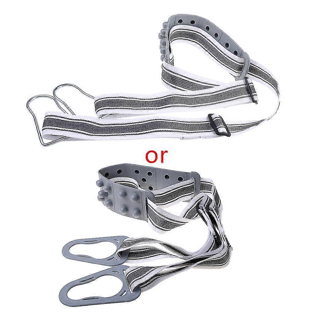 Massage waist belt for universal treadmill exercise and running