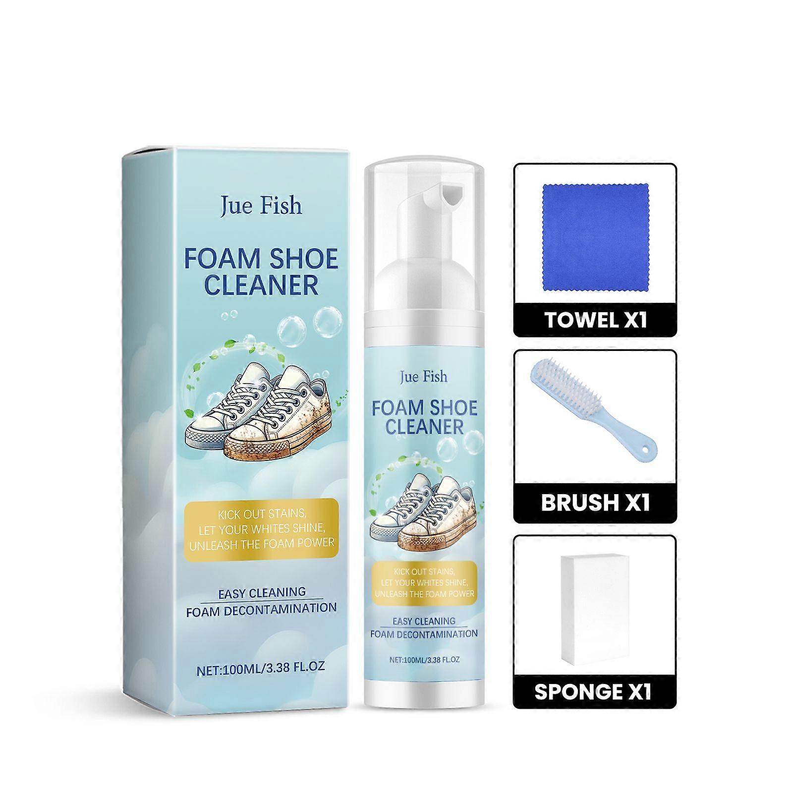 Vue-Fish White Shoe Foam Cleaning Set Foam Cleaning