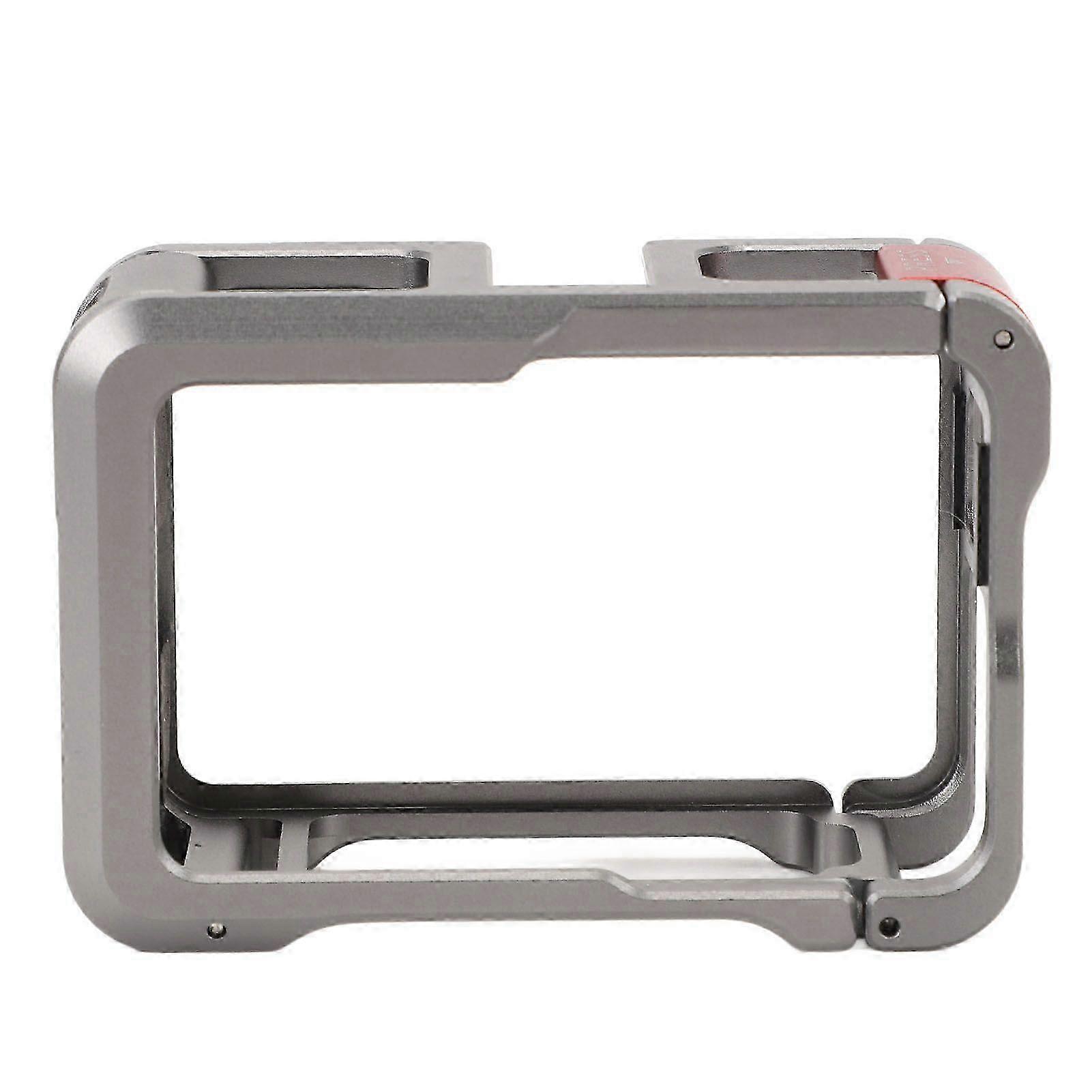 Action Camera Protective Frame Aluminum Alloy Quick Release Camera Cage for OSMO ACTION 3 4