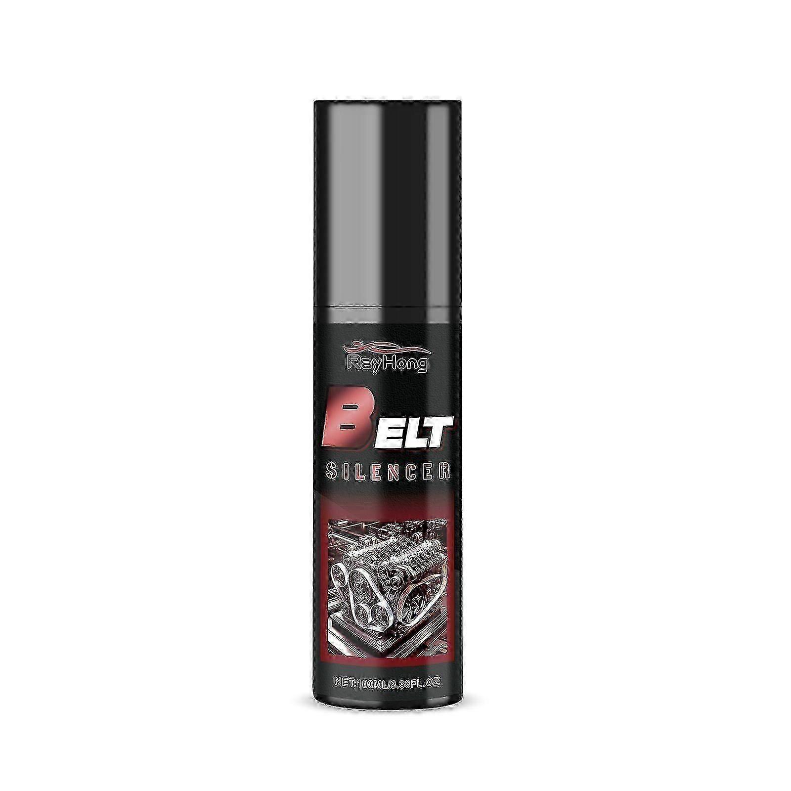 Automotive Belt Noise Reducer & Protector Spray - 100ml | Lubricates, Shields & Extends Belt Life | Easy Application for Quieter, Longer-Lasting Belts