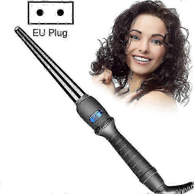 25mm LCD Conical Curling Iron Ceramic Cone