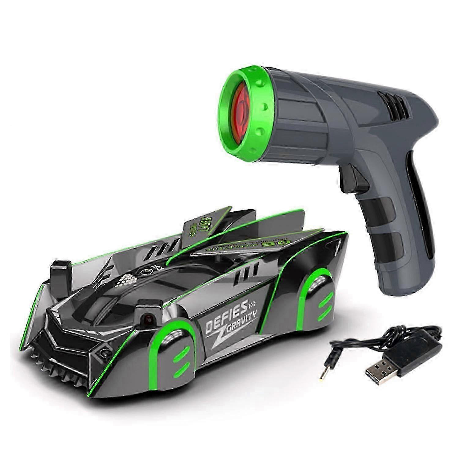 Remote Control Wall Climbing Car with LED Light Infrared Sensor Kids RC Stunt Car Multi Directional