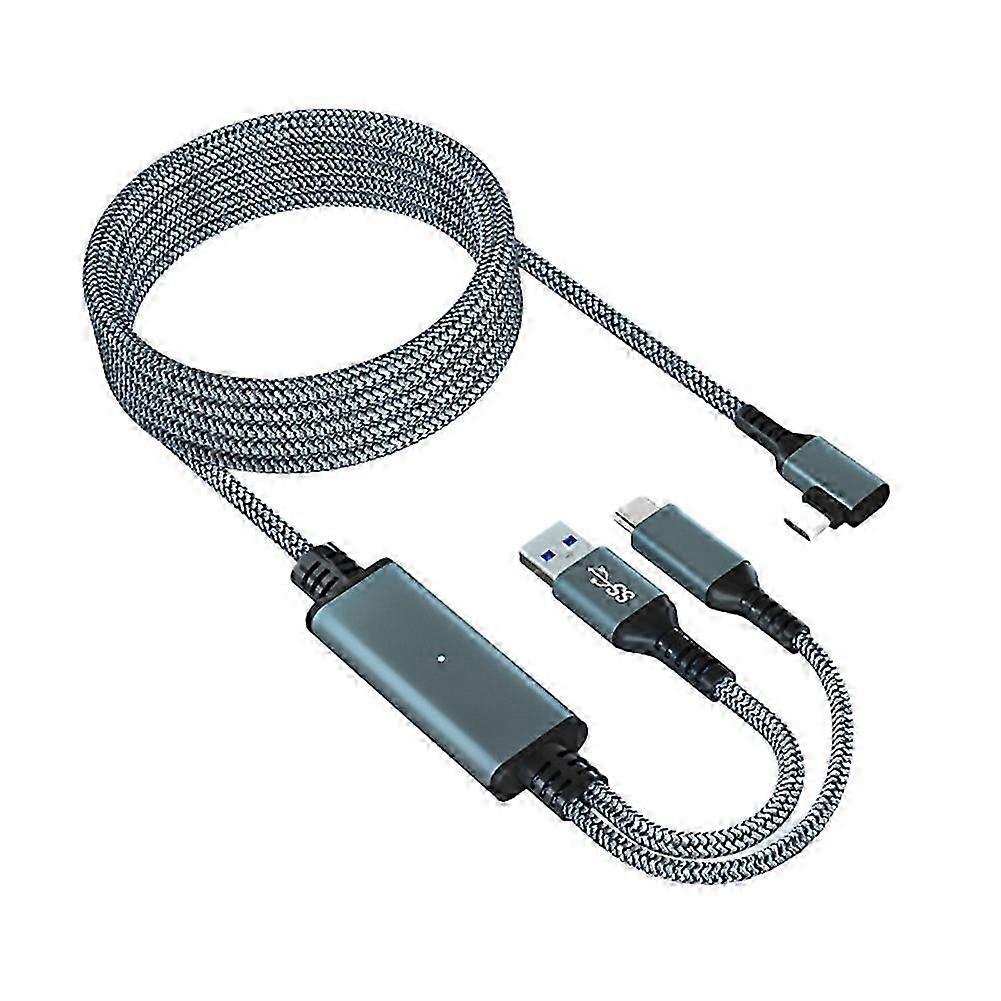 For Meta / Oculus Quest 3 Link Cable 5M VR Data Cable 2A Fast Charging 5Gbps High Speed Data Transfer Cable