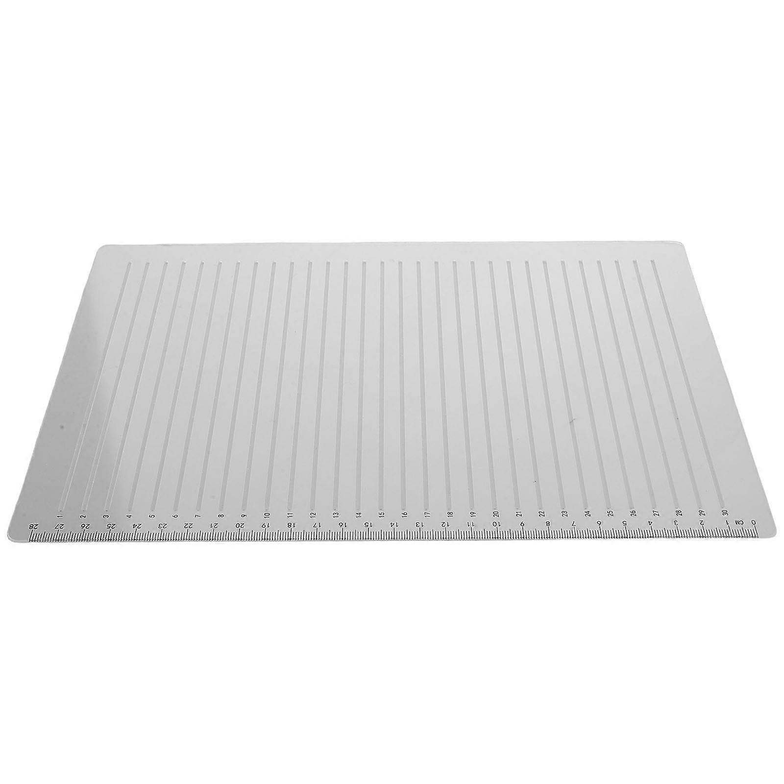 Drawing Line Ruler for Drawing 1Set Plastic Straight Line Stencil