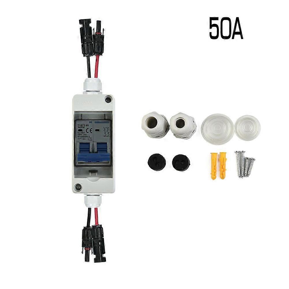 PV Isolator Switch DC/AC 30A IP65 Disconnect Circuit Breaker for Solar Panels