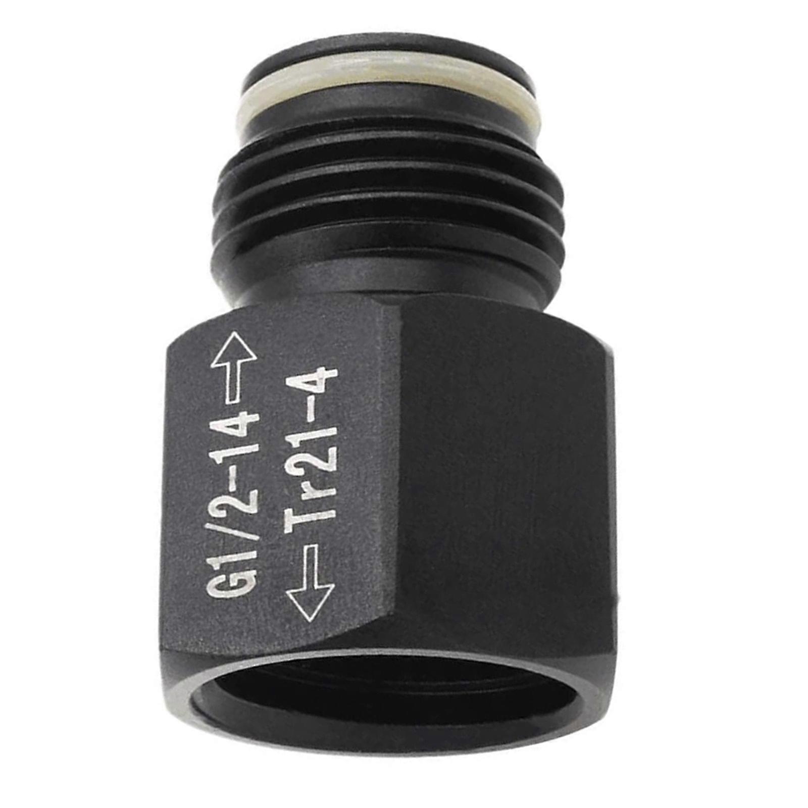 CO2 Cylinder Connector TR21-4 to G1/2-14 Adapter Fitting for Sodas Machine Use Cylinder Refill Adapter Enduring、 Multicolor