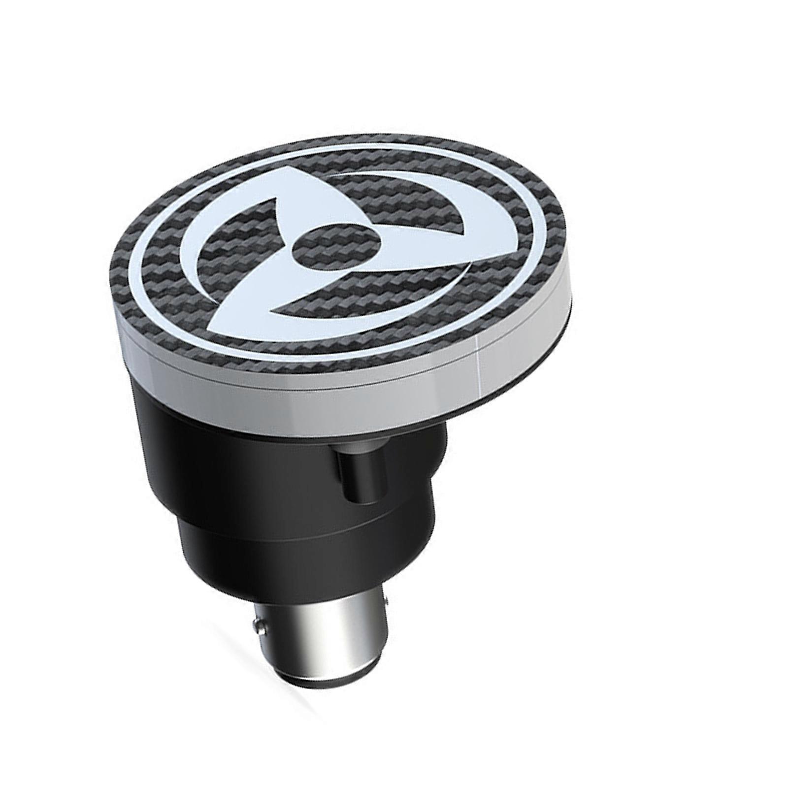 Practical ABS Motorcycle Auxiliary Brake Lamp Enhanced LED Brightness Weatherproof Design Multicolor