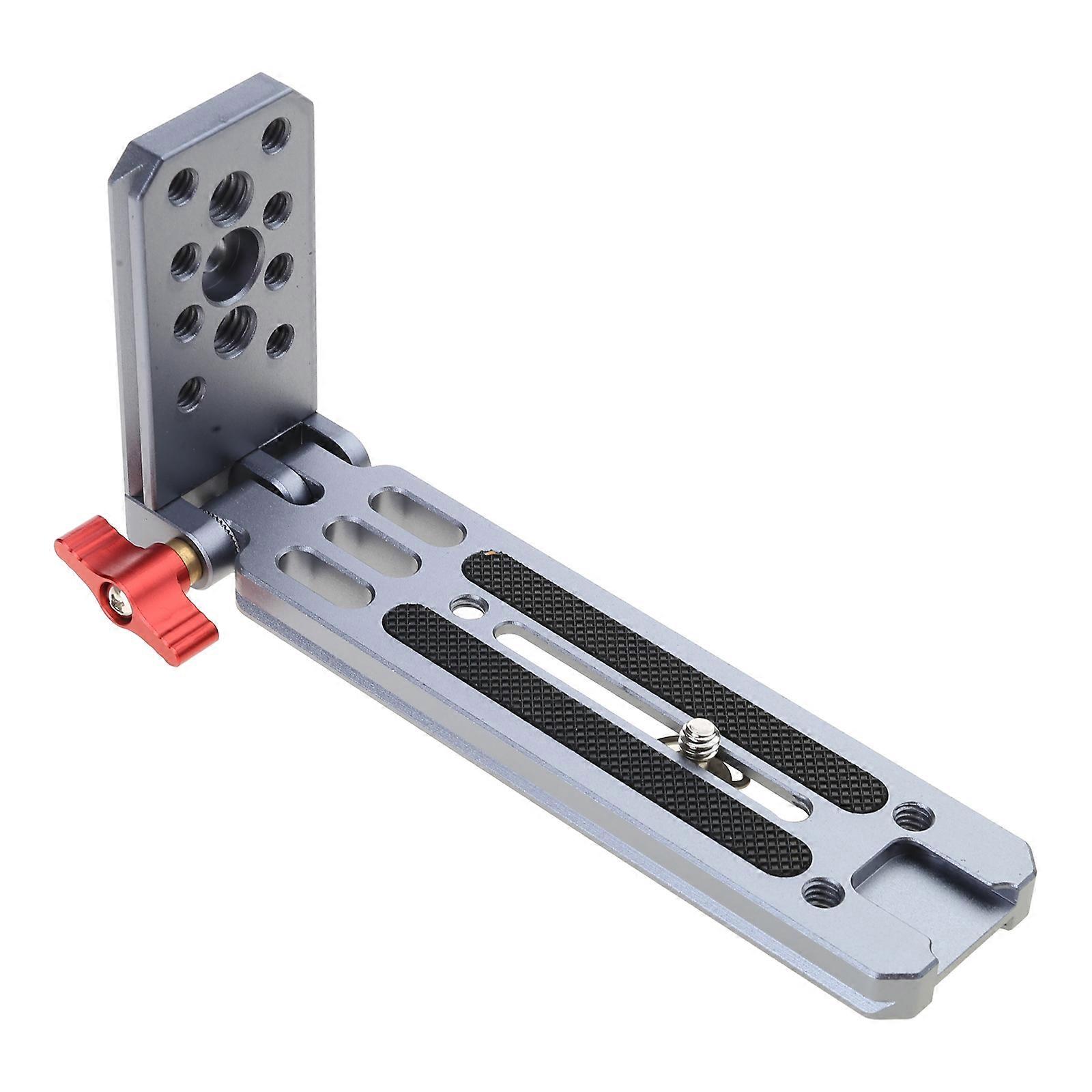 Adjustable Angle Quick Release Plate Camera L Bracket for Cameras Solid Constructions Lightweight Tripod Easy to Use Multicolor