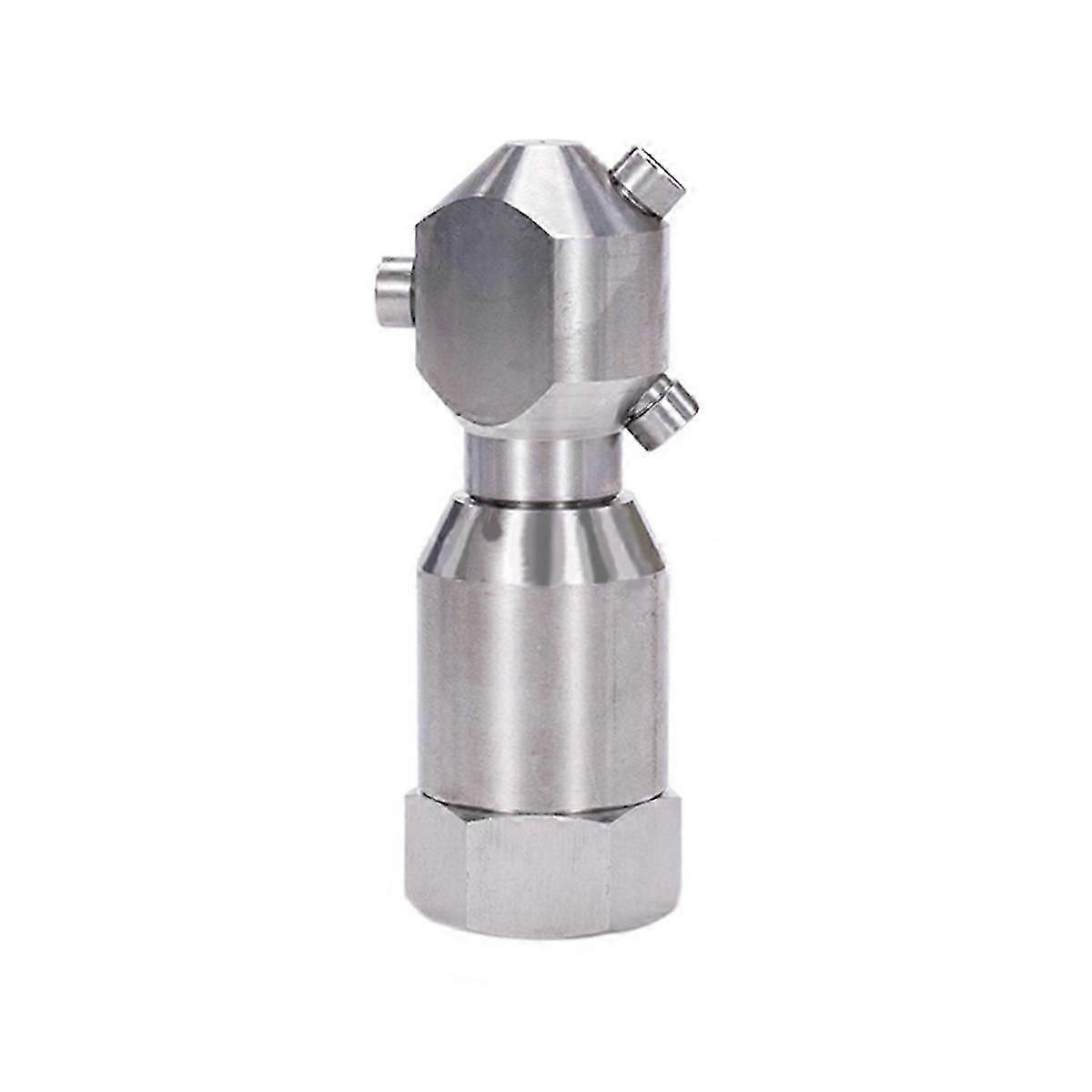 4-Point Impact Bottle and Can Cleaning Nozzle, Oil Drum Fully Automatic Cleaning Nozzle, Rotating Spray Can Nozzle