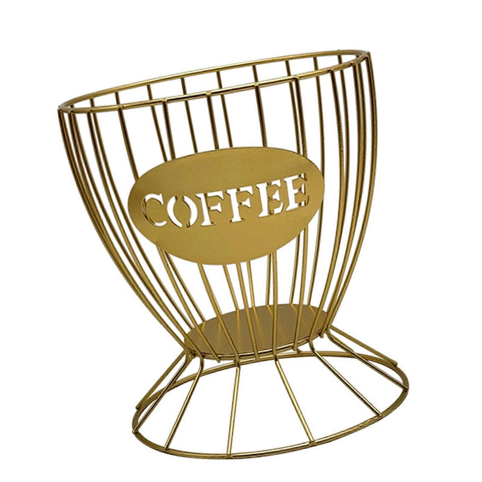 Creative Capsules Coffee Storage Rack Space Saving Coffee Holder Portable Large Capacity Storage Rack Display Stand Multicolor