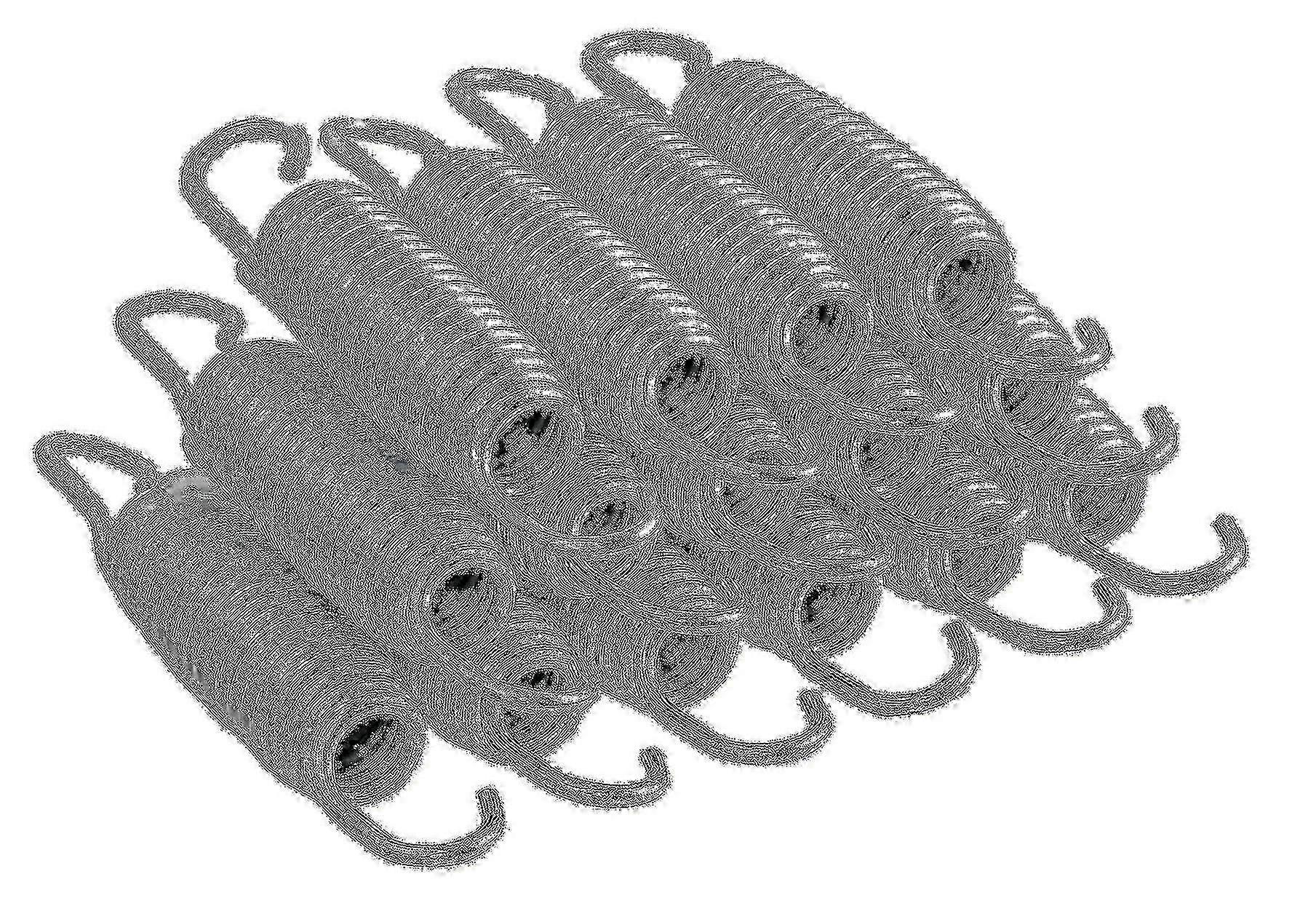 Set Of 15 Trampoline Replacement Springs, Heavy-duty Galvanised, Different Sizes z