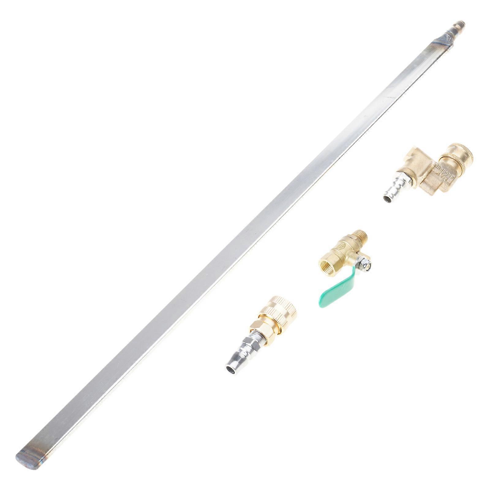 60cm Radiator Cleaning Tool With 6 Hole Fan Sprayed Nozzle & 180 Degree Swivel Quick Connector For High Pressure Washers Multicolor