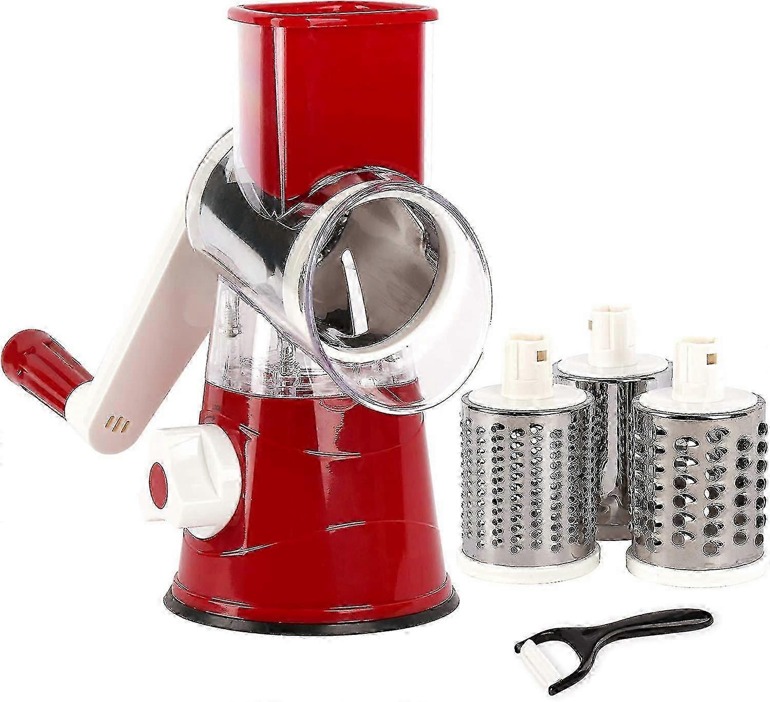 Rotary Cheese Grater, Graters For Kitchen, Cheese Grater Efficient Vegetable Slicer