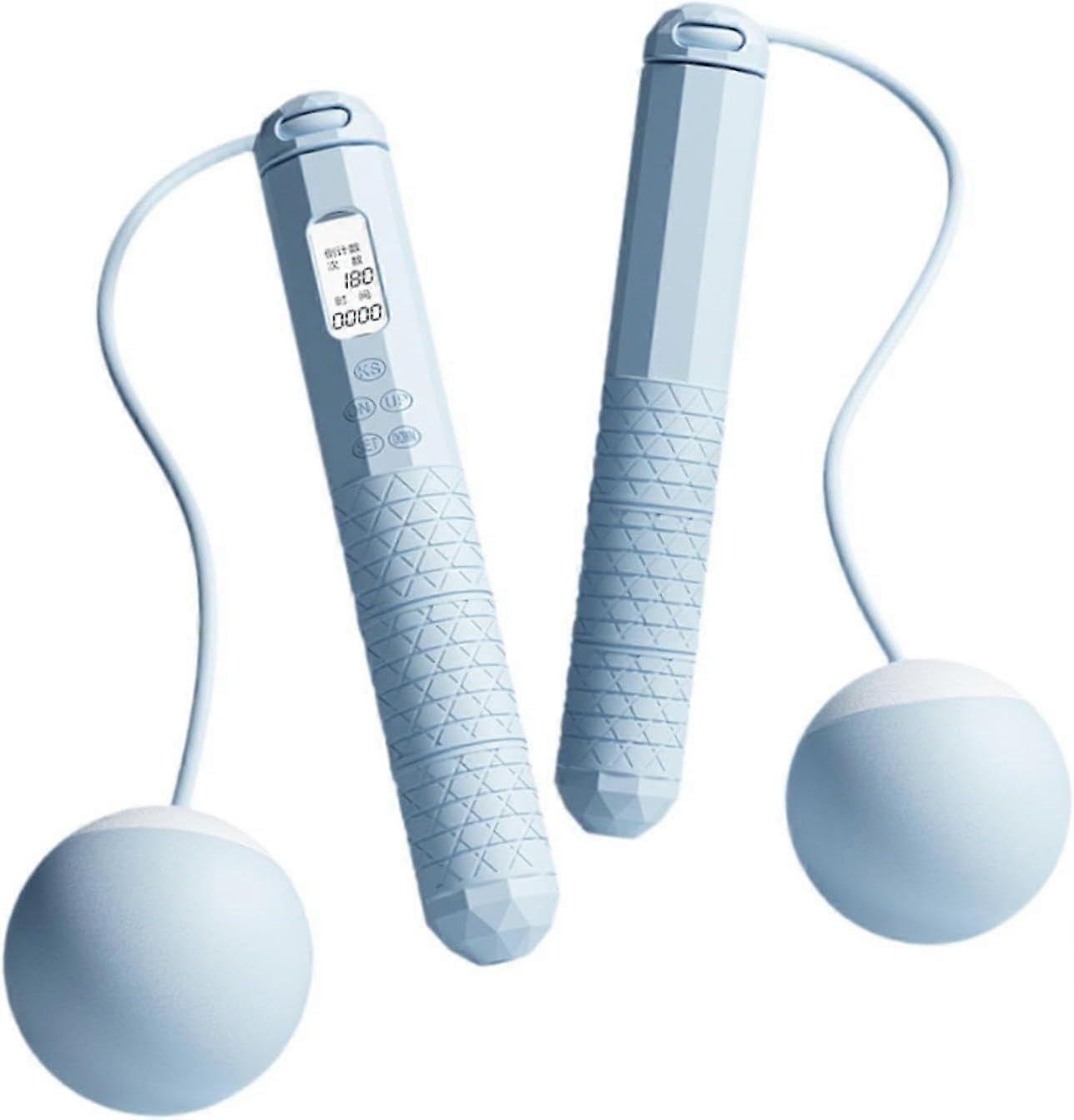 Cordless Jump Rope Jumping Rope Non Slip Grip Professional Weighted Ropeless for Indoor Outdoor