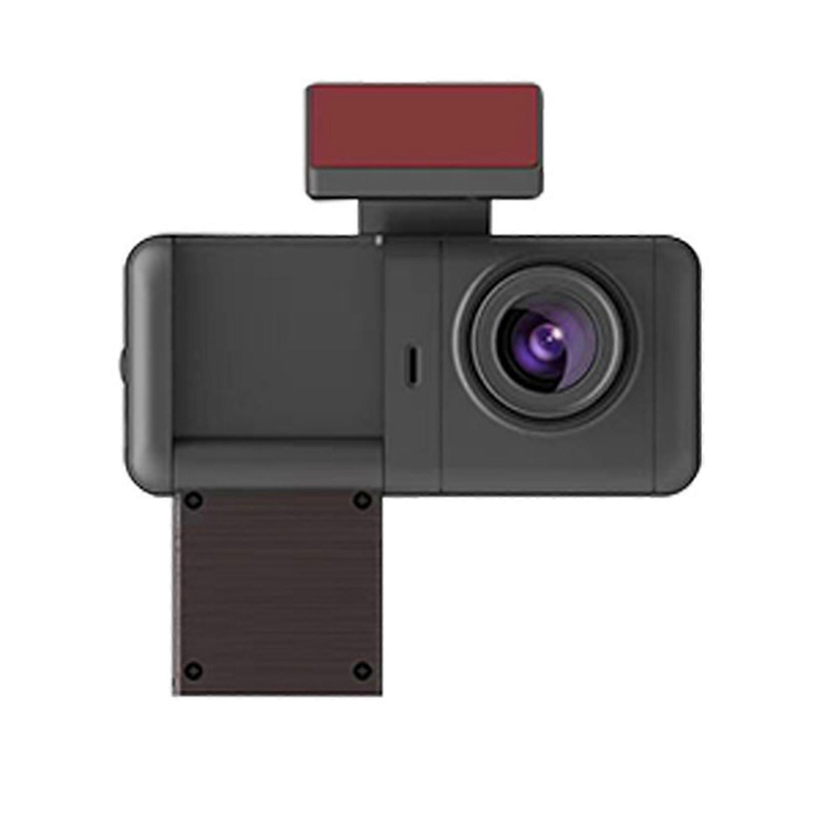 Full 1080P 3-Way Car Dashboard Camera with Parking Assit 170° Wide Angle Support Cycle Recording for Driving Safety Multicolor