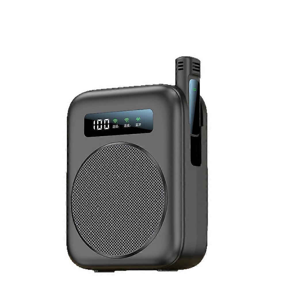 Bluetooth Voice Amplifier for Classroom/Yoga/Conference Black