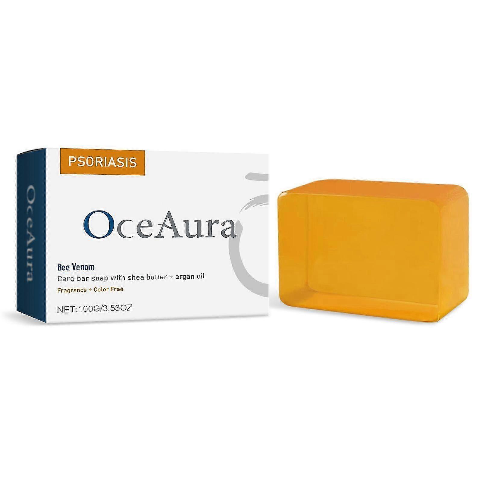 Bee-Venom Cowhide Moss Care Soap Moisturizes And Restores Itchy, Redness And Anti-Itch Cleansing Soap