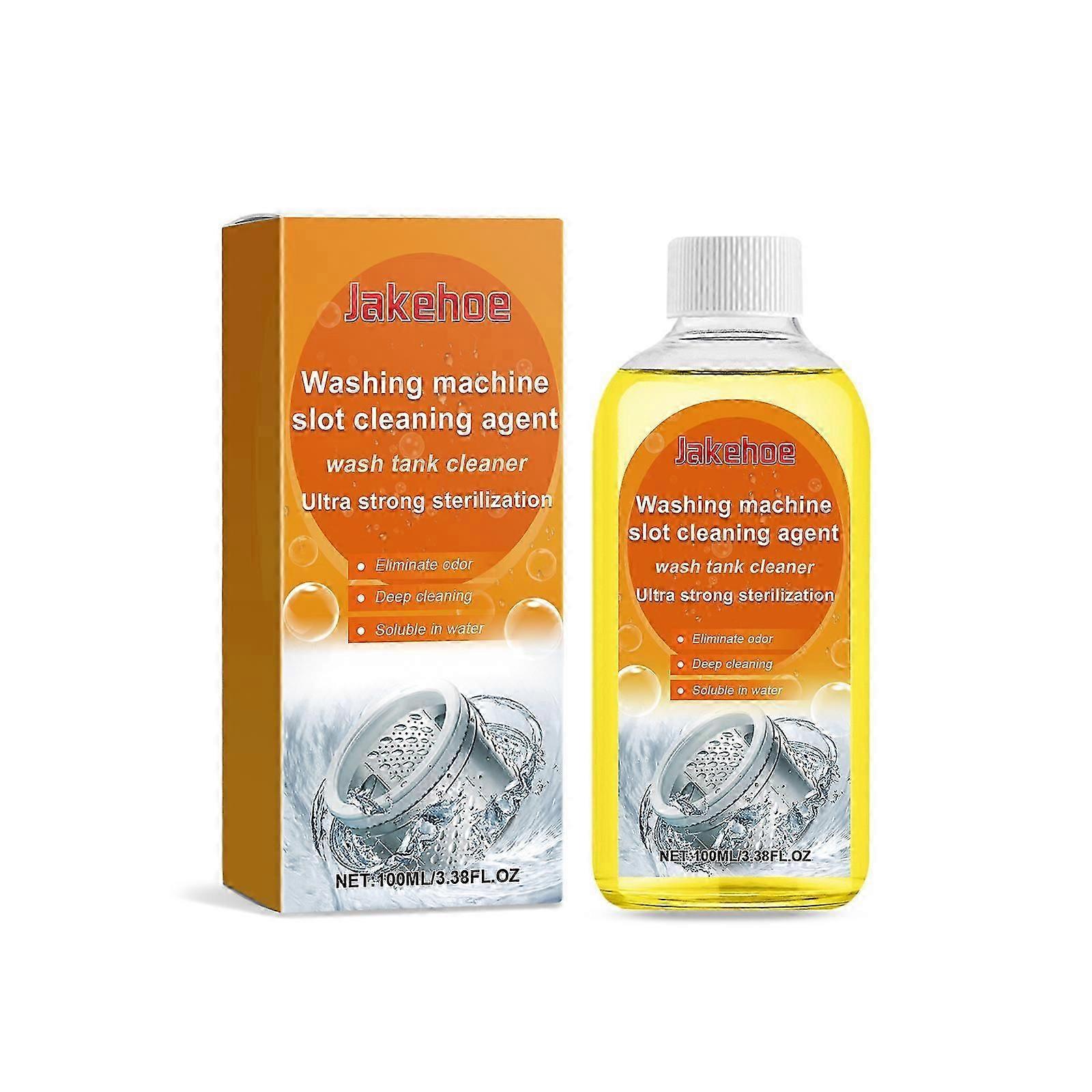 Automatic Washing Machine Cleaner with Lemon Extract - 100ml Deep Clean & Odor Neutralizer for All Washers, Eco-Friendly & Easy to Use