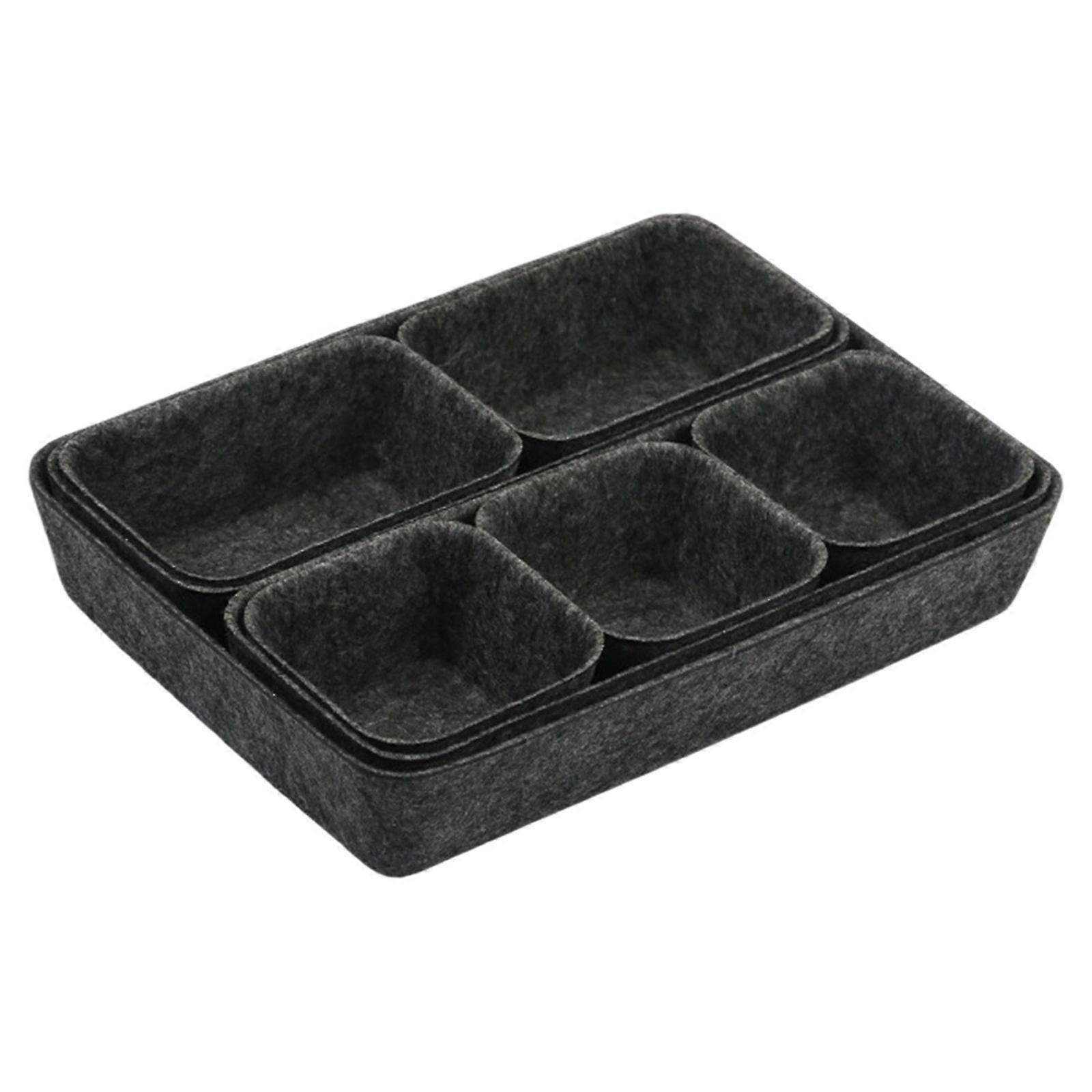 Felt Drawer Organizer Tray Separator Multifunctional Simple Space Saving