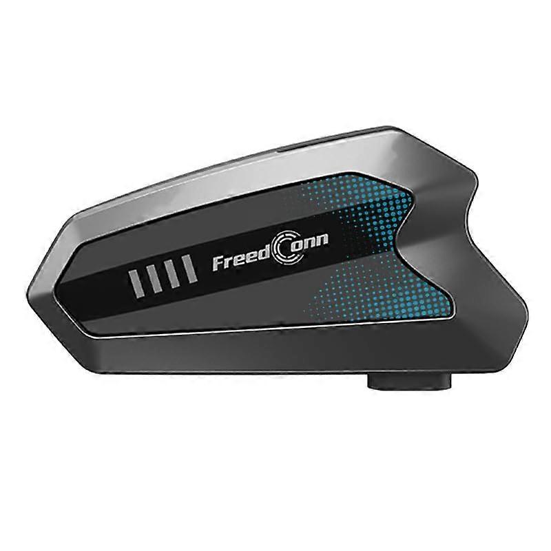 Motorcycle Bluetooth Intercom for 6 Riders, Long Range 1 Mile, IP67 Waterproof, 30H Battery, Noise Cancellation