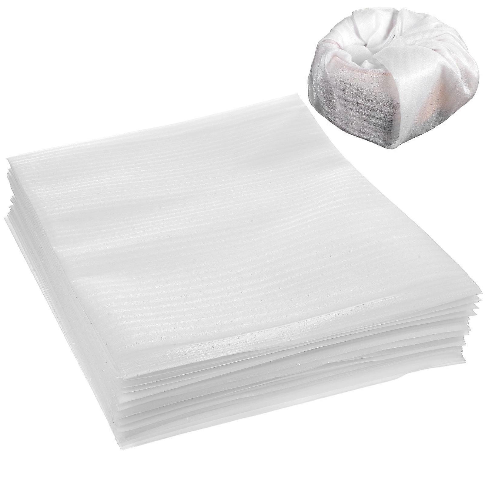 White EPE Foam Pouches for Packing Dishes and Fragile Items with Effective Protection and Convenient Use 100pcs