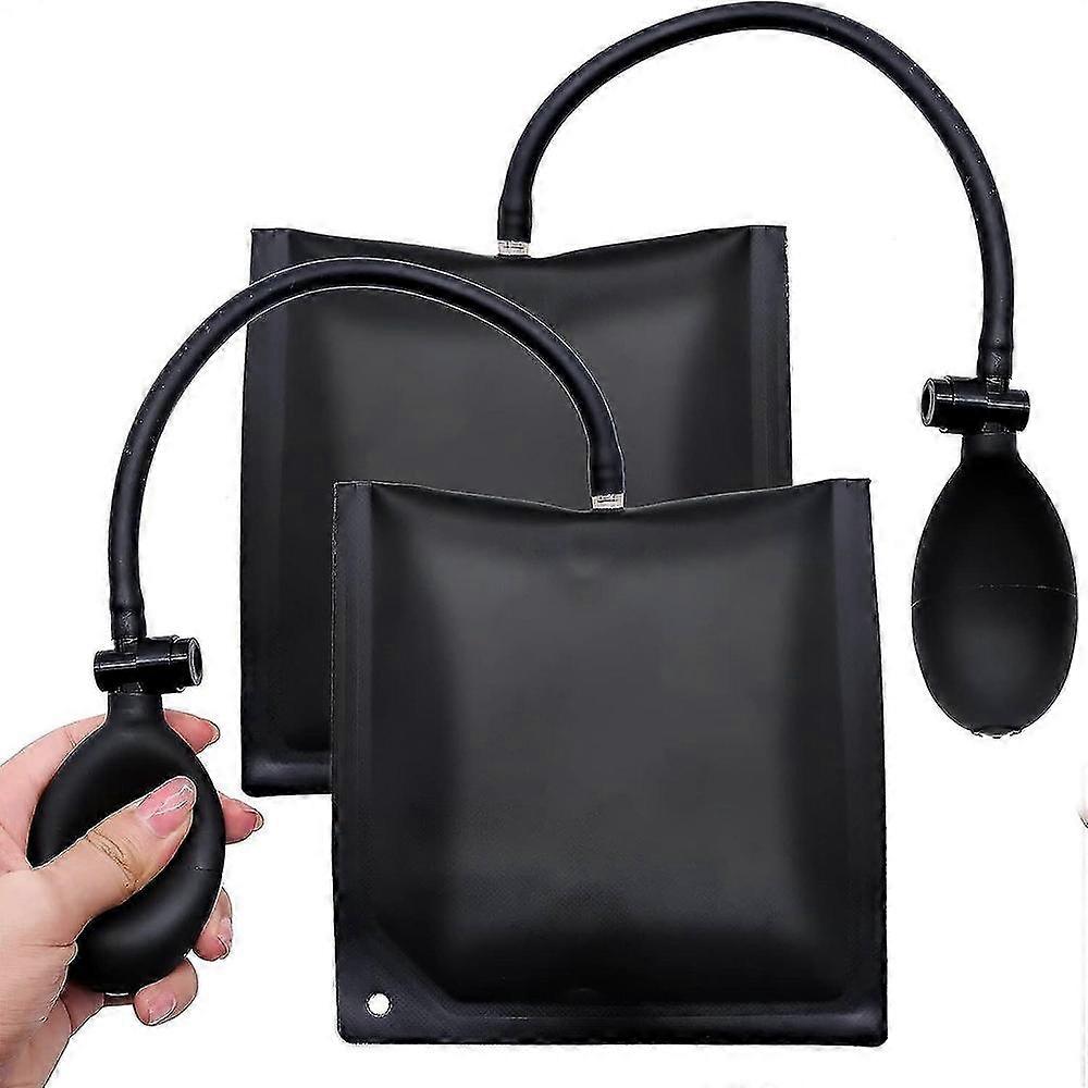 Inflatable Air Wedge Lifting Cushion for Window, Door, and Shutter Installation (2-Pack)