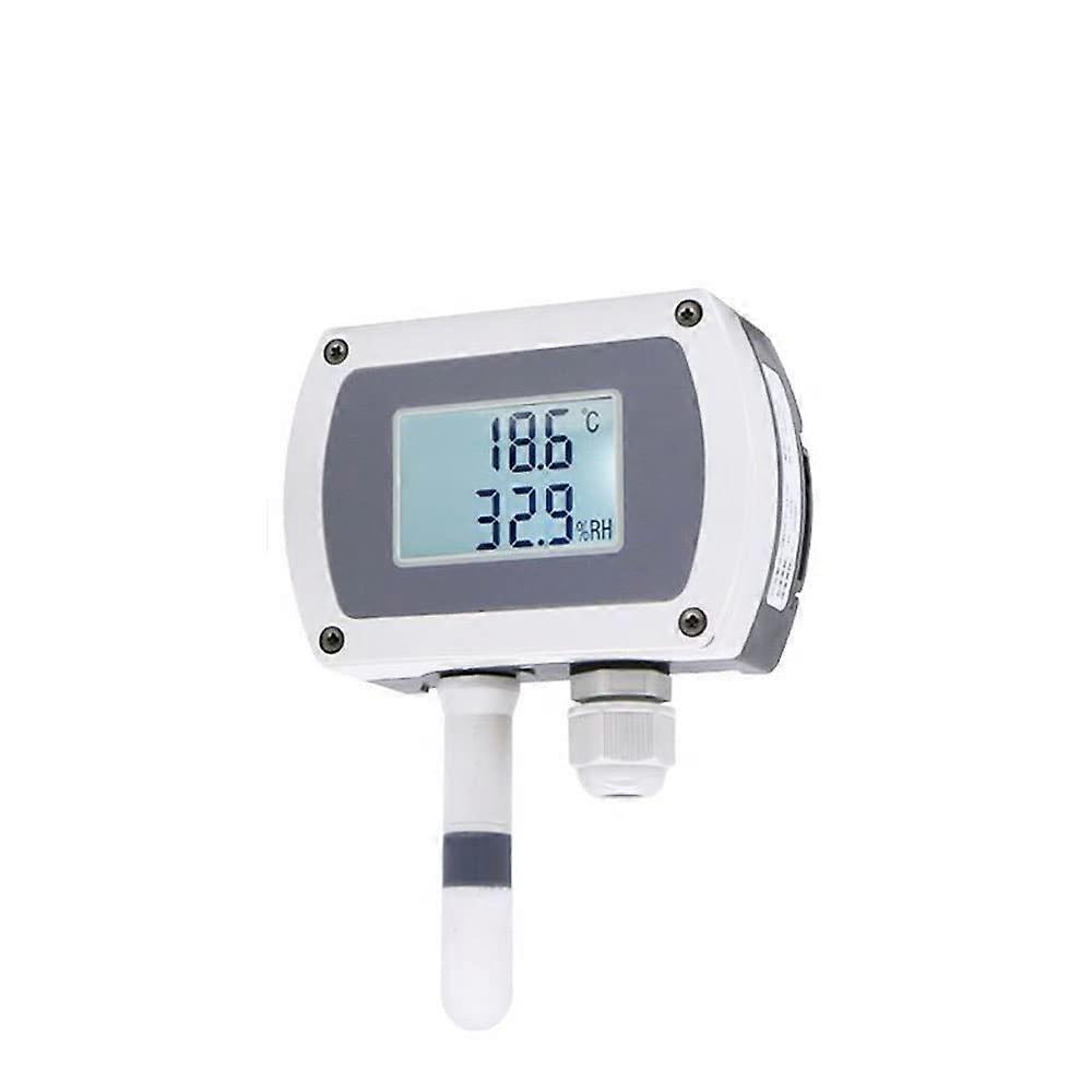 010V WallMounted Temperature and Humidity Sensor with Display for Accurate Environmental Monitoring